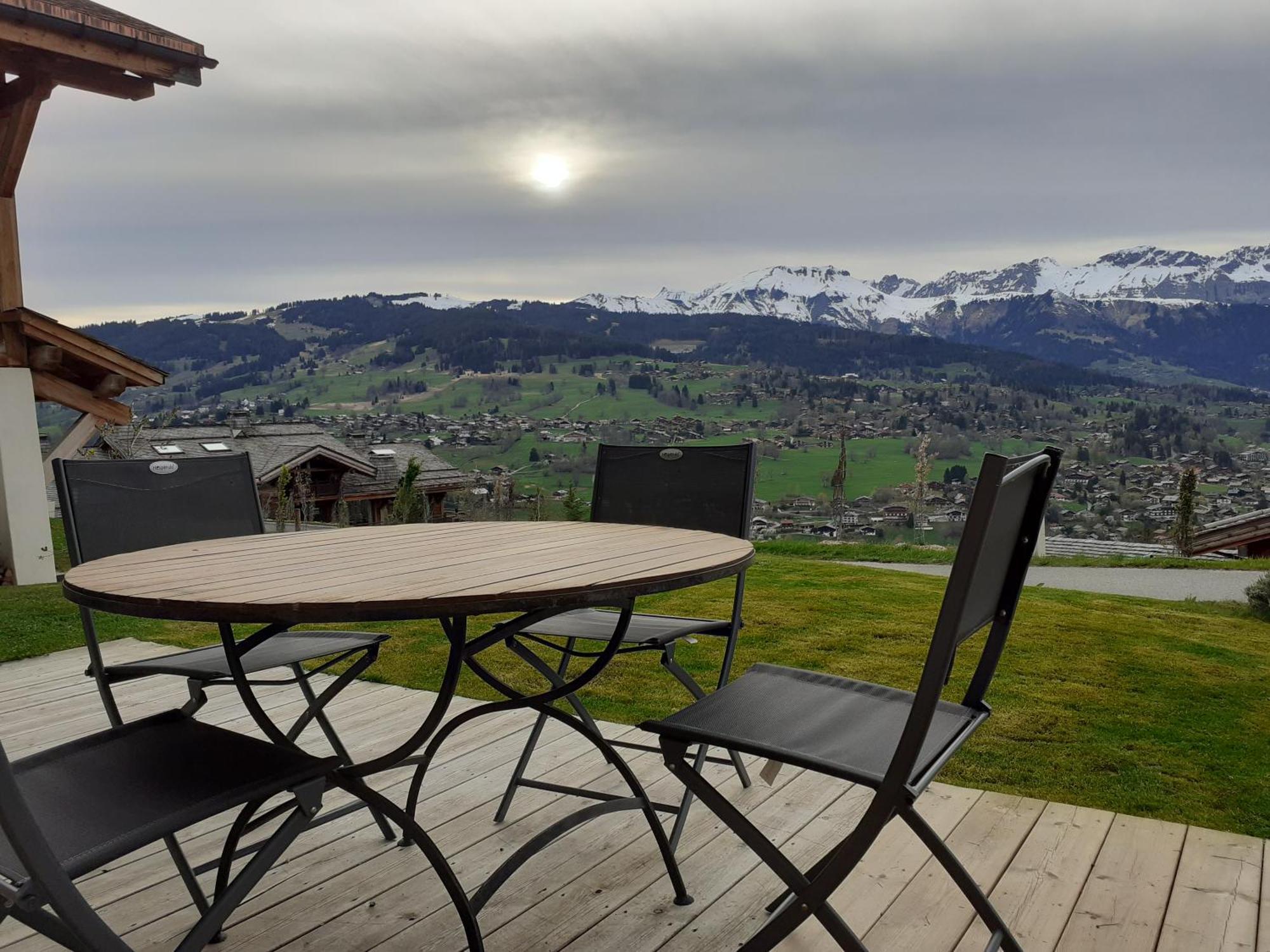 Appartement Alp'Intages Combloux Bagian luar foto