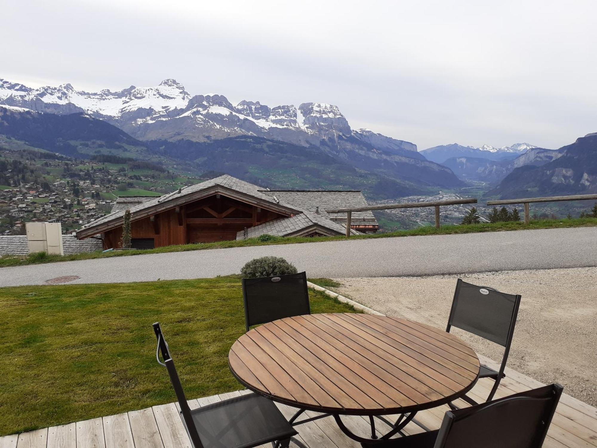 Appartement Alp'Intages Combloux Bagian luar foto